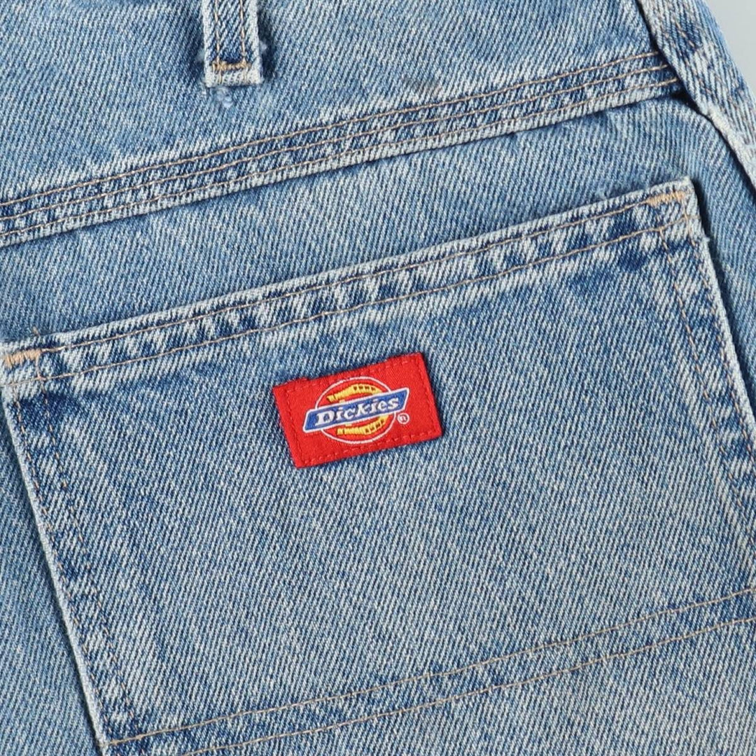 Dickies Relaxed Fit Denim Painter Shorts, Men's W34 cotton blue type Vintage Second Hand