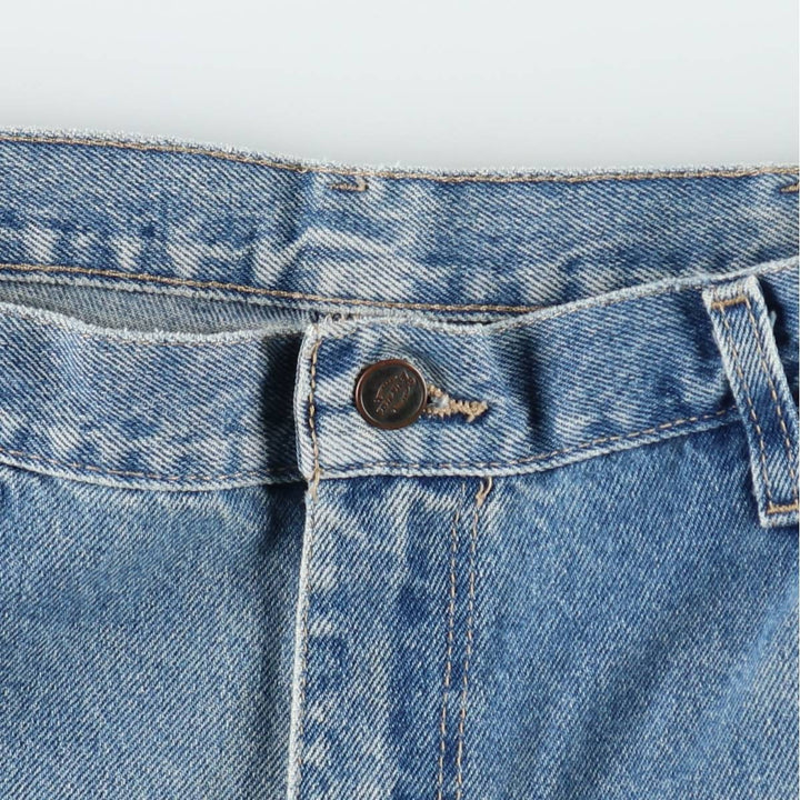 Dickies Relaxed Fit Denim Painter Shorts, Men's W34 cotton blue type Vintage Second Hand
