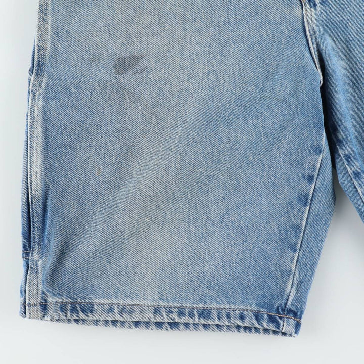 Dickies Relaxed Fit Denim Painter Shorts, Men's W34 cotton blue type Vintage Second Hand