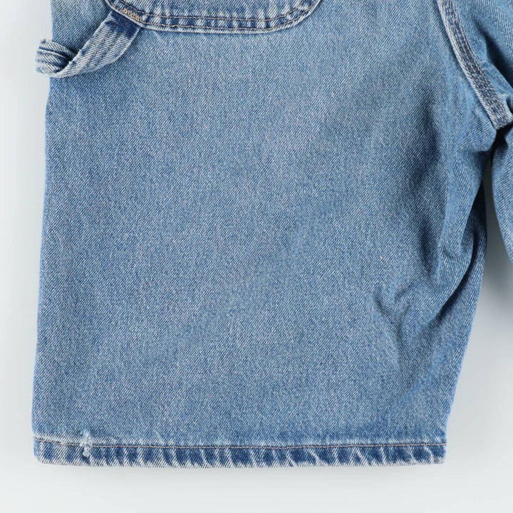 Dickies Relaxed Fit Denim Painter Shorts, Men's W34 cotton blue type Vintage Second Hand