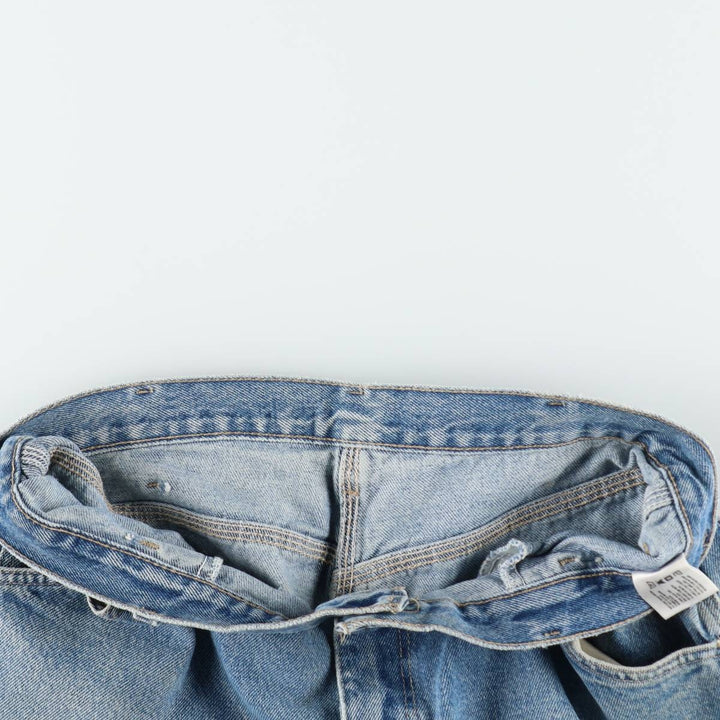 Dickies Relaxed Fit Denim Painter Shorts, Men's W34 cotton blue type Vintage Second Hand