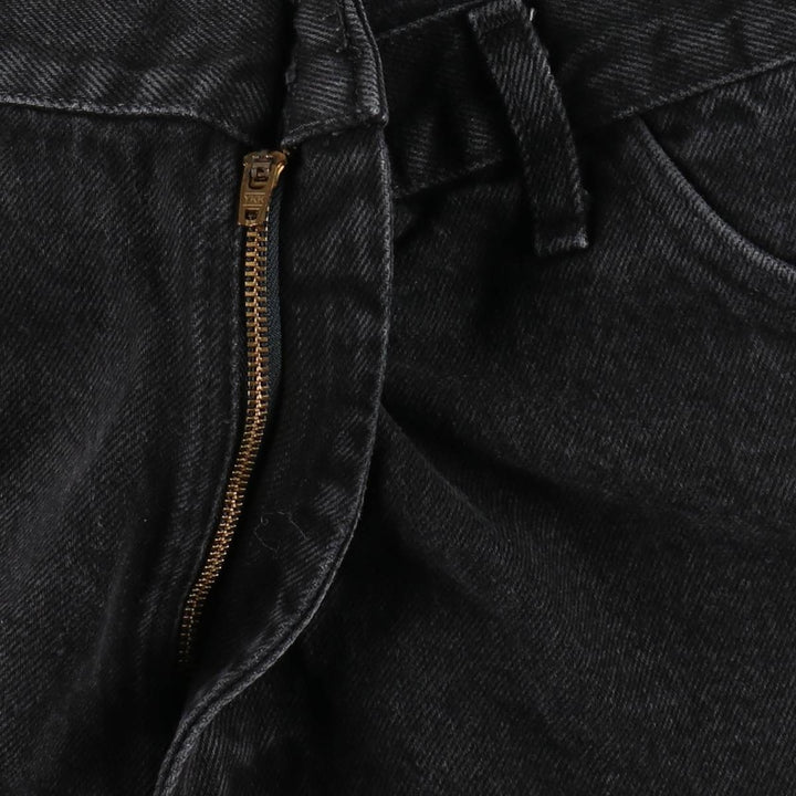 Dickies black denim shorts, men's size W38 (approx.) unclear black type Vintage Second Hand