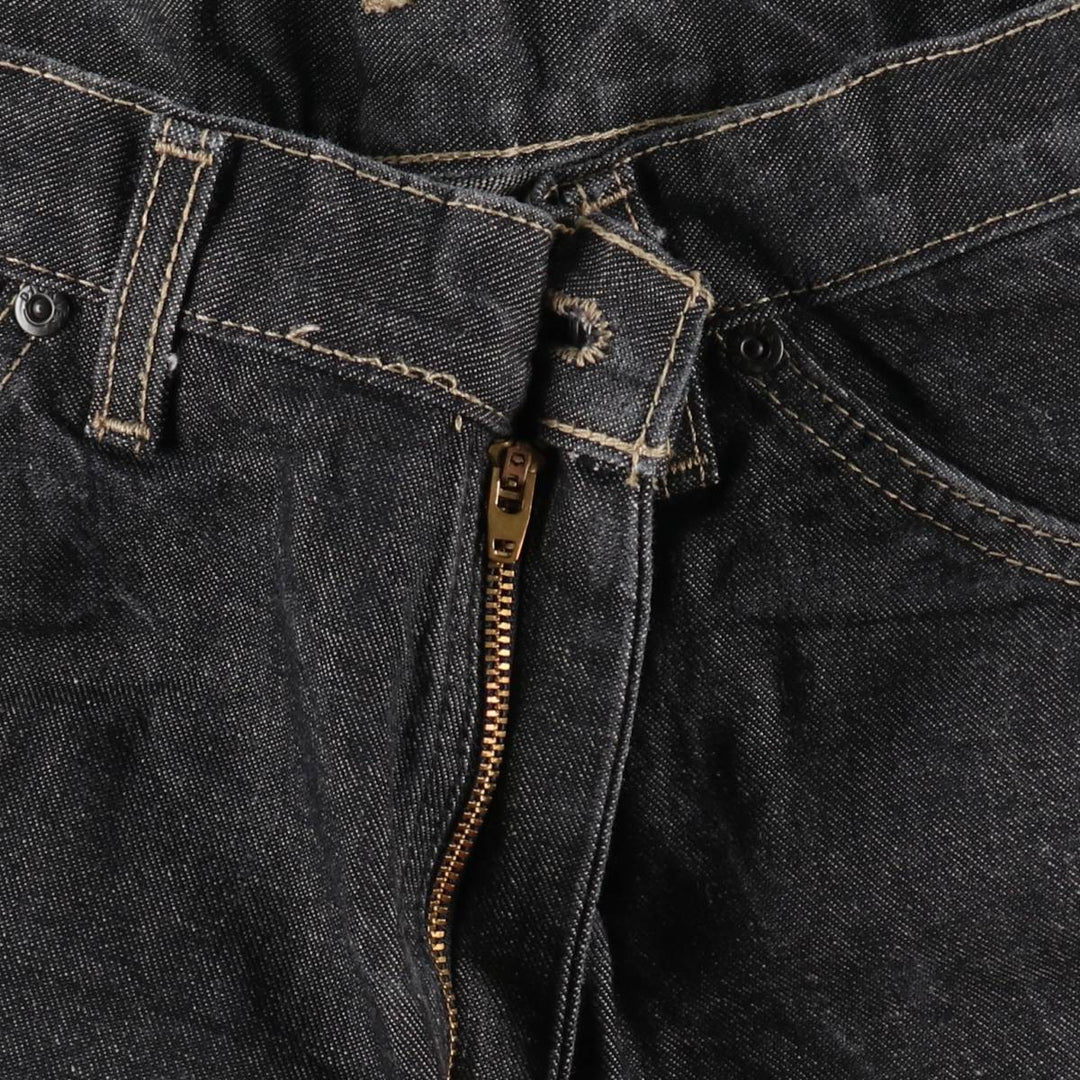 Dickies Black Denim Shorts, Men's W35 (approx.) cotton black type Vintage Second Hand