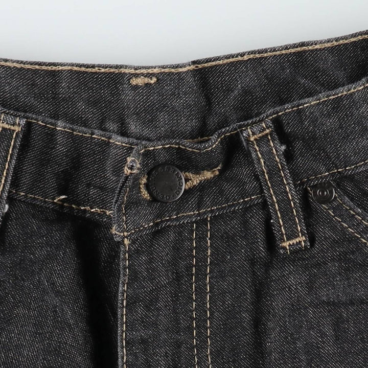 Dickies Black Denim Shorts, Men's W35 (approx.) cotton black type Vintage Second Hand