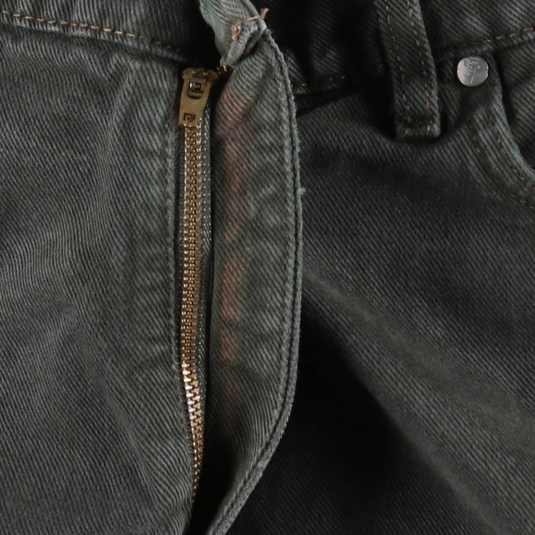 90'S Levi's Silver Tab Loose Denim Shorts, Half Pants, Made in USA, Men's W36 (approx.), Vintage cotton Green type dark green Vintage Second Hand
