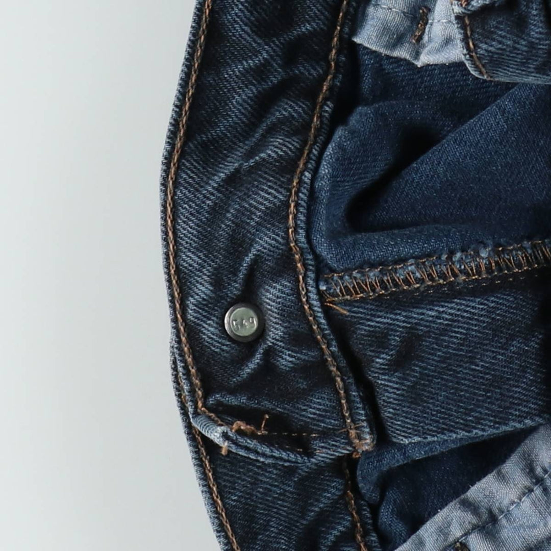 90'S Levi's Silver Tab Loose Denim Shorts, Made in USA, Men's Size W36 (approx.), Vintage cotton navy blue type Vintage Second Hand