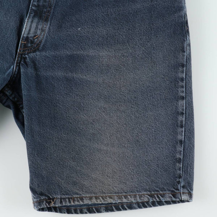 90'S Levi's Silver Tab Loose Denim Shorts, Made in USA, Men's Size W36 (approx.), Vintage cotton navy blue type Vintage Second Hand