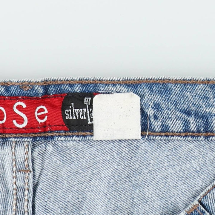 Levi's SILVER TAB Loose Denim Shorts (Men's W34 equivalent) unclear blue type Vintage Second Hand