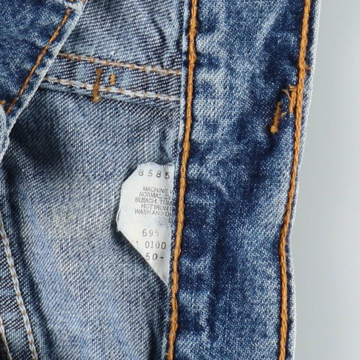2000'S Levi's 550 Relaxed Fit Denim Shorts, Made in USA, Men's Size W32 (approx.) unclear blue type Vintage Second Hand