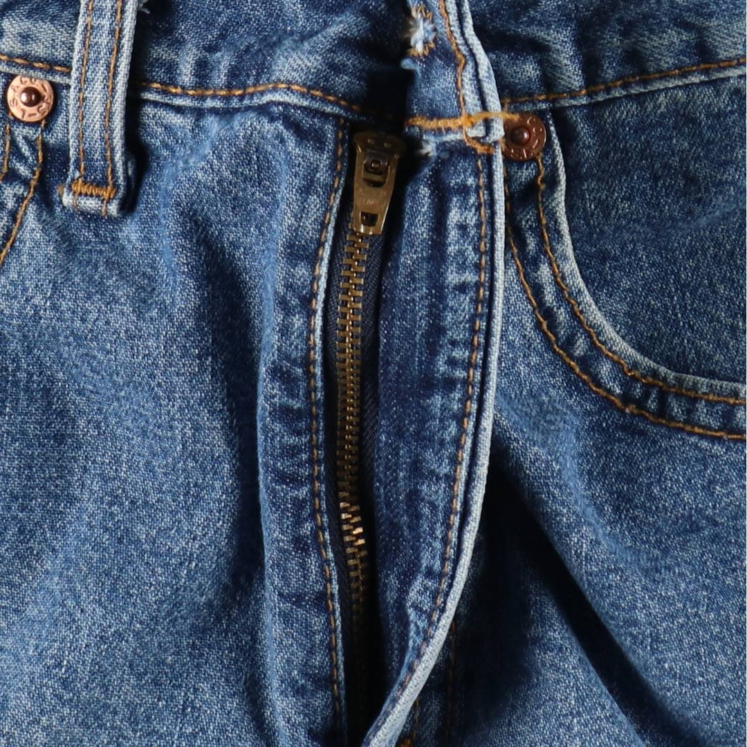 2000'S Levi's 550 Relaxed Fit Denim Shorts, Made in USA, Men's Size W32 (approx.) unclear blue type Vintage Second Hand