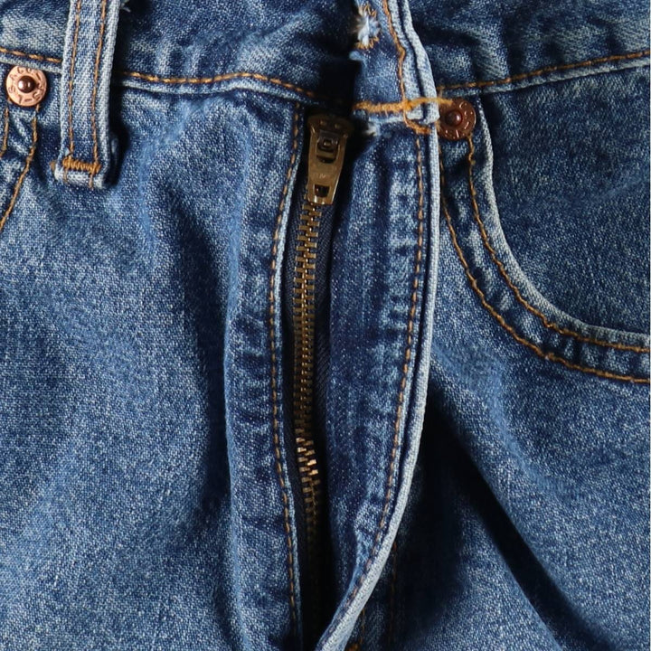 2000'S Levi's 550 Relaxed Fit Denim Shorts, Made in USA, Men's Size W32 (approx.) unclear blue type Vintage Second Hand