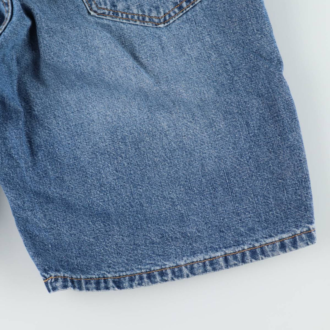 2000'S Levi's 550 Relaxed Fit Denim Shorts, Made in USA, Men's Size W32 (approx.) unclear blue type Vintage Second Hand
