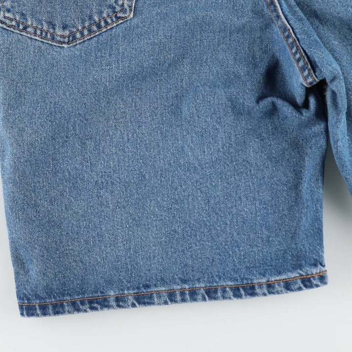 2000'S Levi's 550 Relaxed Fit Denim Shorts, Made in USA, Men's Size W34 (approx.) cotton blue type Vintage Second Hand