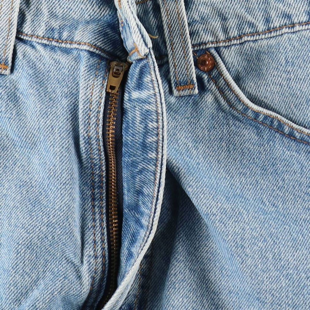 90'S Levi's 550 Relaxed Fit Orange Tab Denim Shorts, Made in USA, Men's Size W33 (approx.), Vintage cotton blue type Vintage Second Hand
