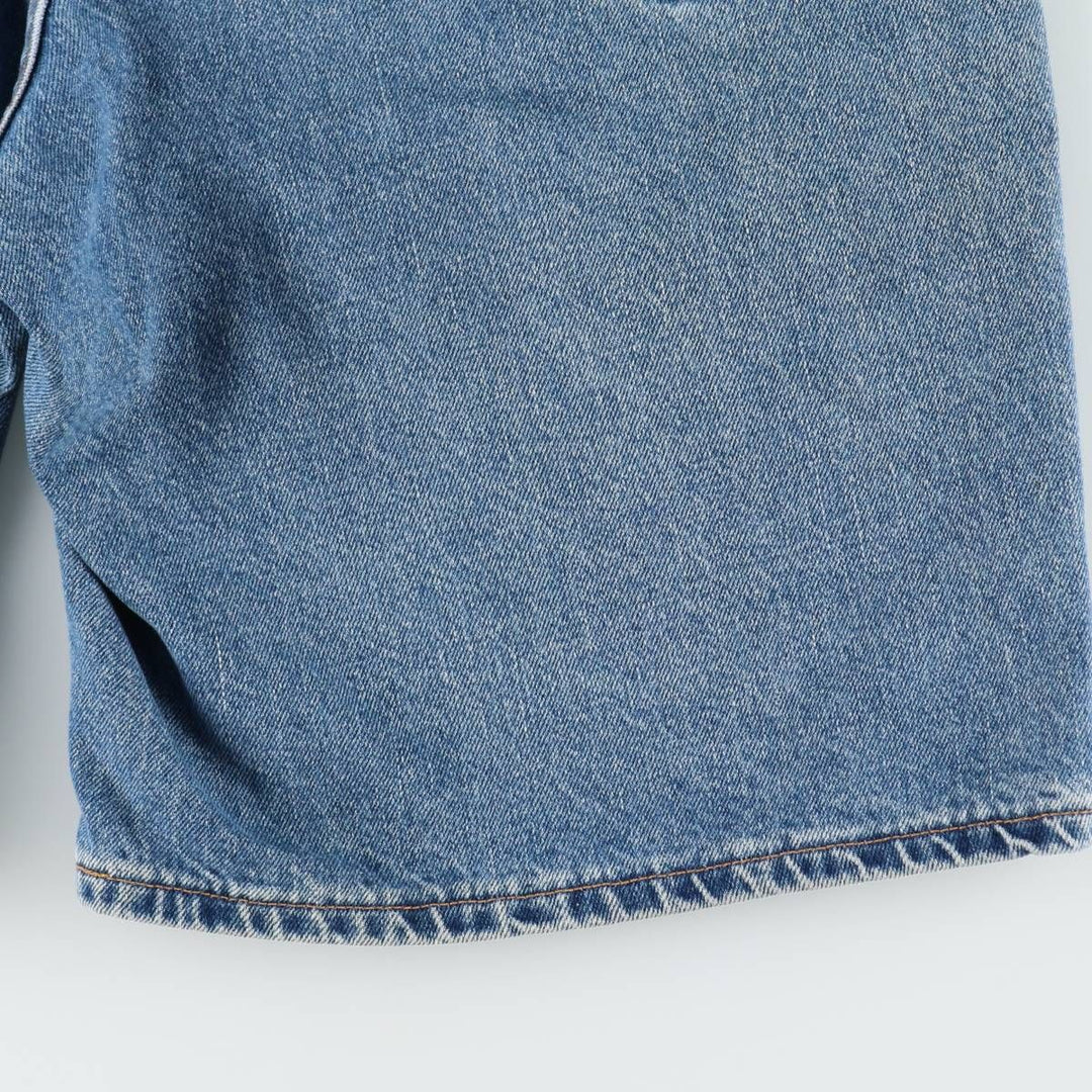2000'S Levi's 550 Relaxed Fit Denim Shorts, Made in USA, Men's Size W35 (approx.) cotton blue type Vintage Second Hand