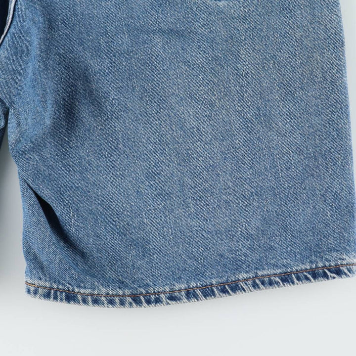 2000'S Levi's 550 Relaxed Fit Denim Shorts, Made in USA, Men's Size W35 (approx.) cotton blue type Vintage Second Hand