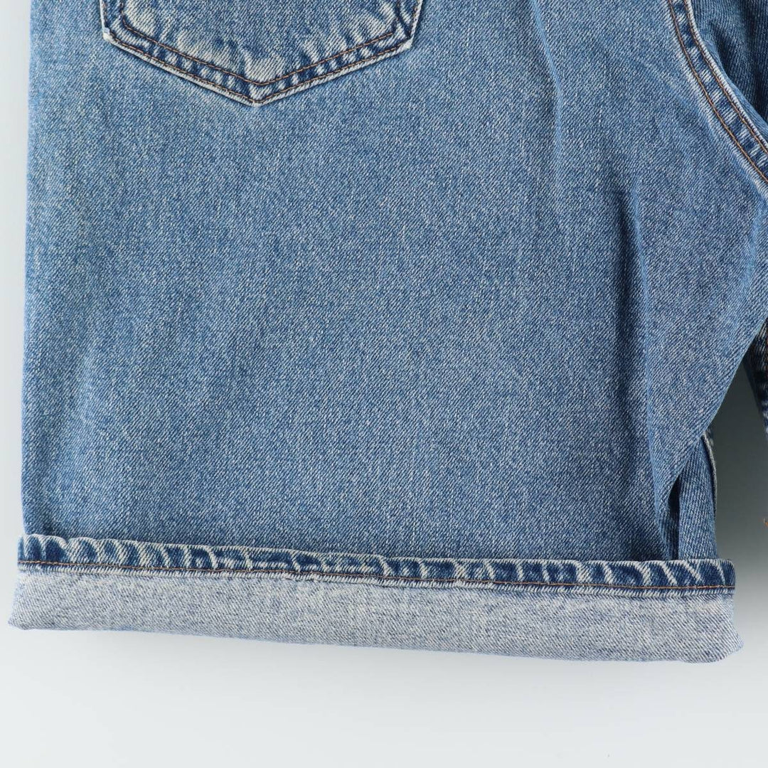 2000'S Levi's 550 Relaxed Fit Denim Shorts, Made in USA, Men's Size W35 (approx.) cotton blue type Vintage Second Hand