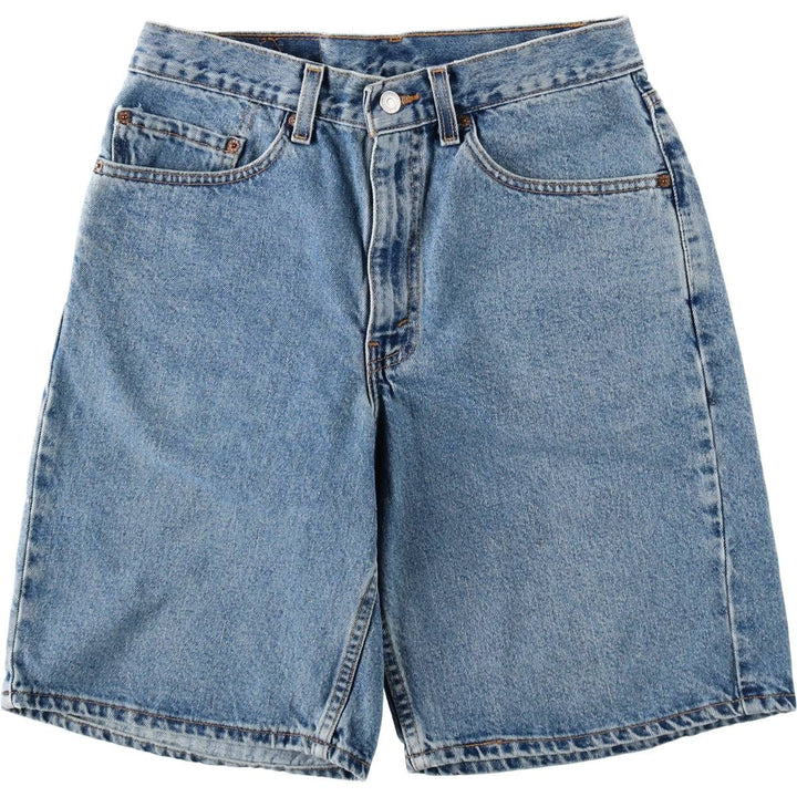 2000'S Levi's 550 Relaxed Fit Denim Shorts, Made in USA, Men's Size W31 (approx.) cotton blue type Vintage Second Hand