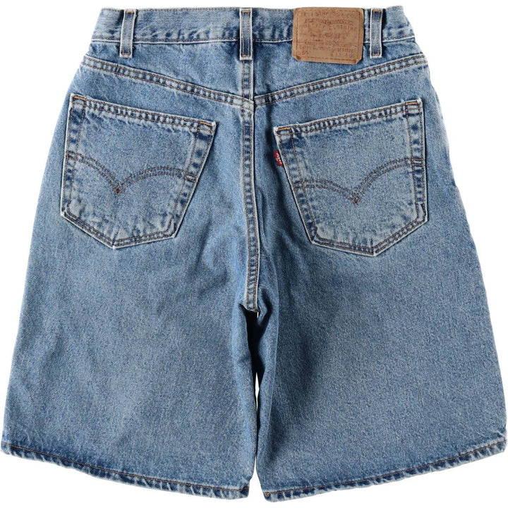 2000'S Levi's 550 Relaxed Fit Denim Shorts, Made in USA, Men's Size W31 (approx.) cotton blue type Vintage Second Hand
