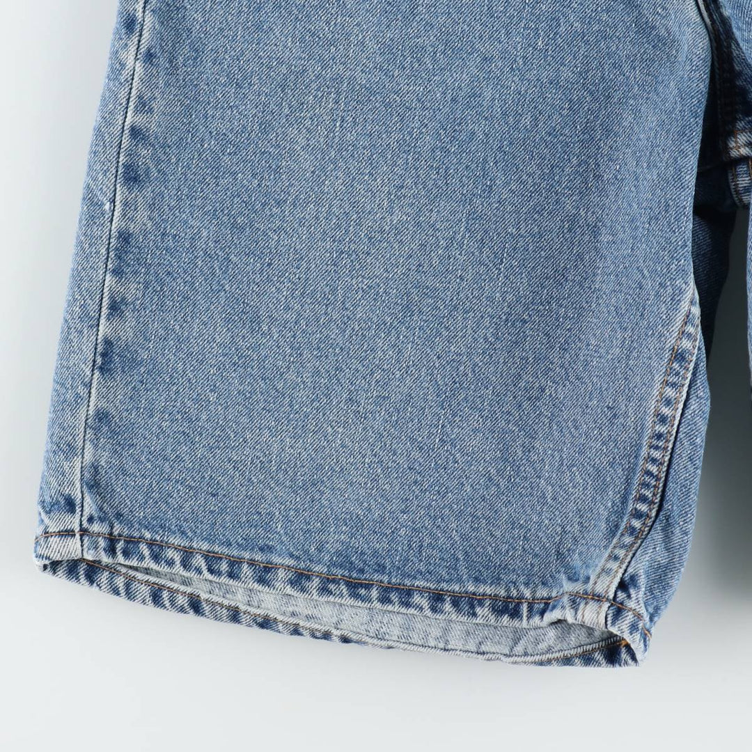 2000'S Levi's 550 Relaxed Fit Denim Shorts, Made in USA, Men's Size W31 (approx.) cotton blue type Vintage Second Hand