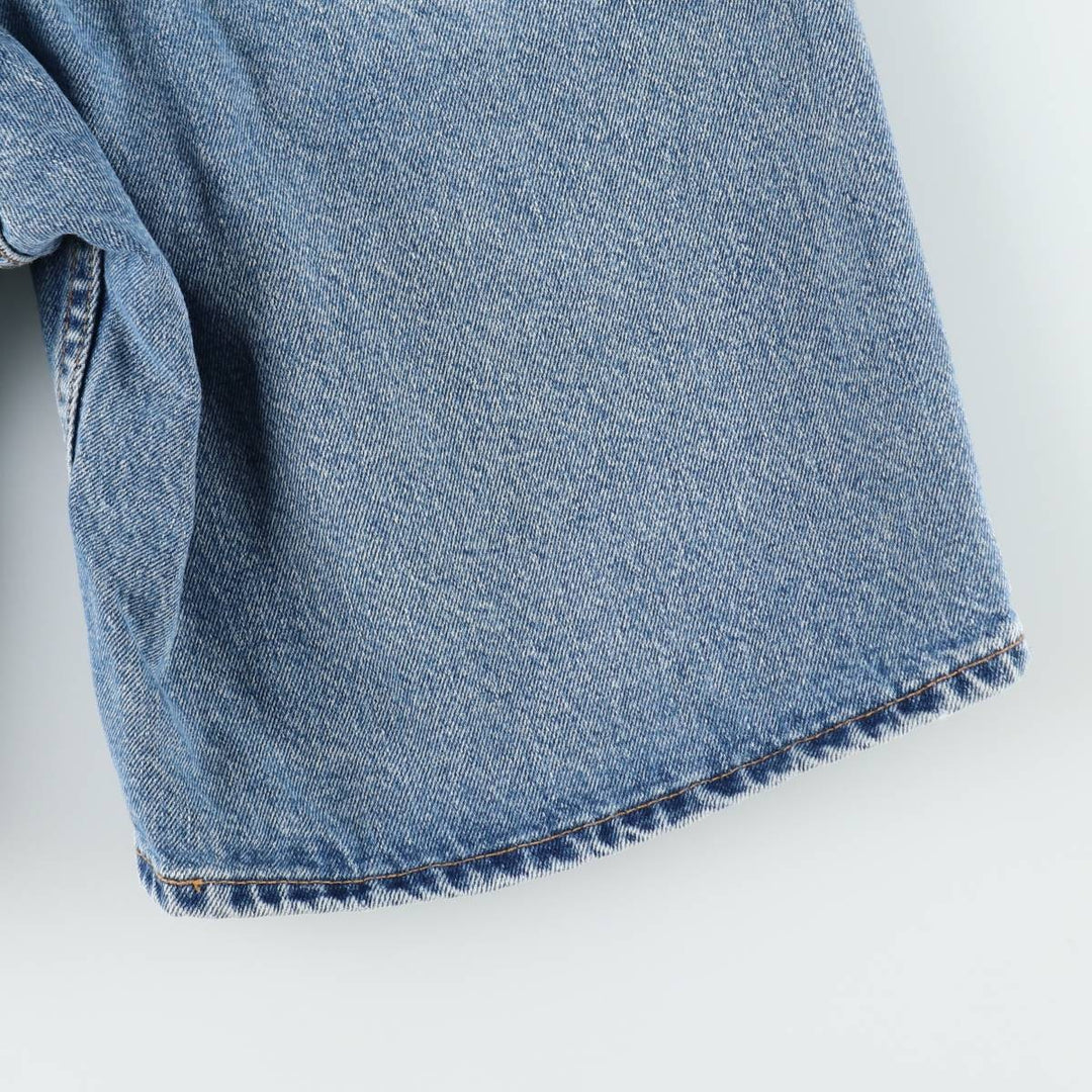 2000'S Levi's 550 Relaxed Fit Denim Shorts, Made in USA, Men's Size W31 (approx.) cotton blue type Vintage Second Hand