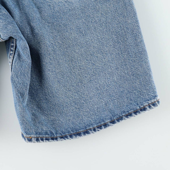 2000'S Levi's 550 Relaxed Fit Denim Shorts, Made in USA, Men's Size W31 (approx.) cotton blue type Vintage Second Hand