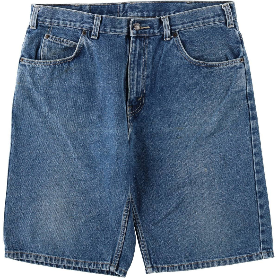 2000'S Levi's Orange Tab Denim Shorts (Men's W37 equivalent) cotton blue type Vintage Second Hand