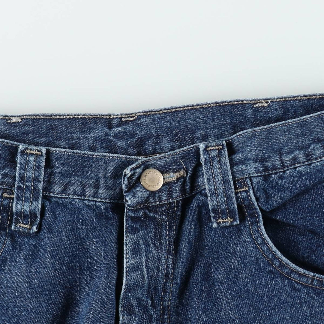 Wrangler CARPENTER Denim Painter Shorts, Shorts, Men's, W34 equivalent cotton blue type Vintage Second Hand