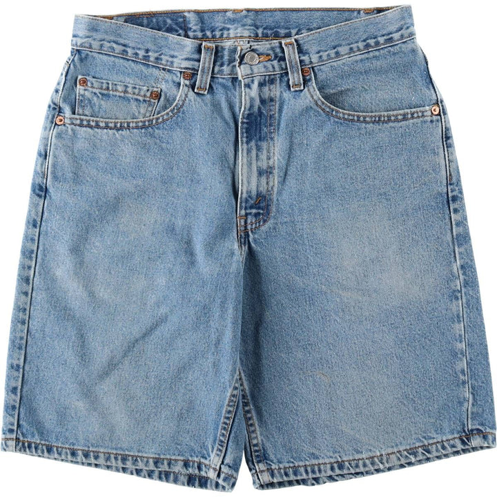 1990'S Levi's 550 Relaxed Fit Denim Shorts, Made in Canada, Men's Size W32 (approx.), Vintage. cotton blue type Vintage Second Hand