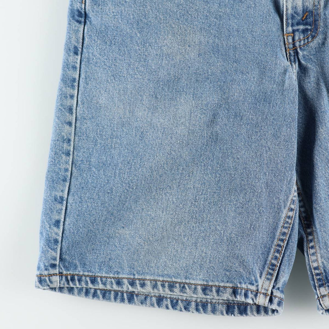 1990'S Levi's 550 Relaxed Fit Denim Shorts, Made in Canada, Men's Size W32 (approx.), Vintage. cotton blue type Vintage Second Hand
