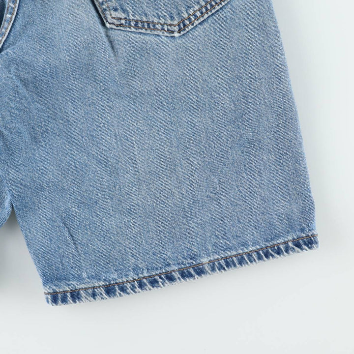1990'S Levi's 550 Relaxed Fit Denim Shorts, Made in Canada, Men's Size W32 (approx.), Vintage. cotton blue type Vintage Second Hand