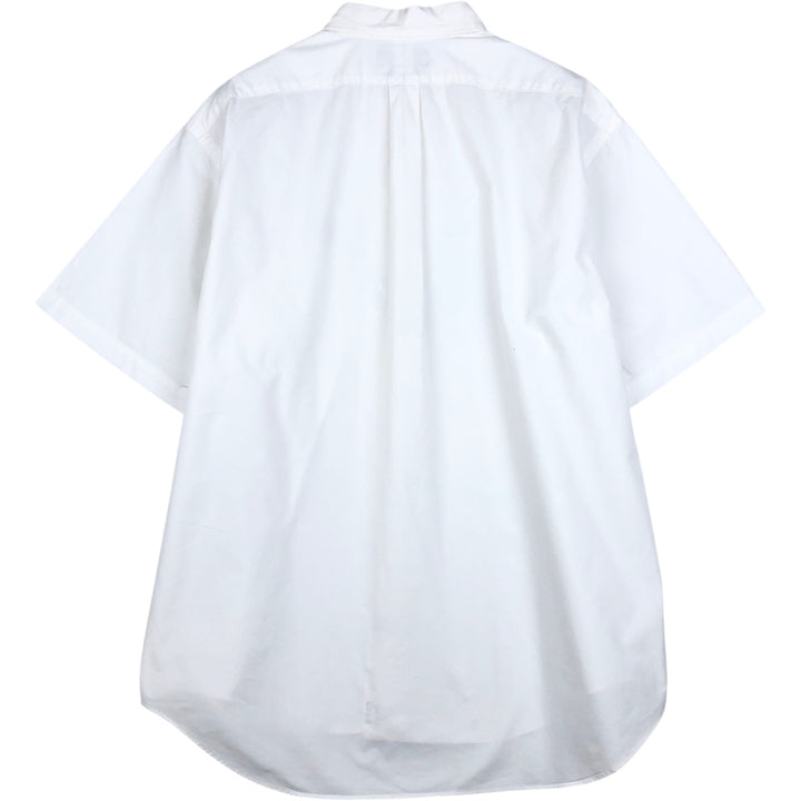 Ralph Lauren BLAKE short sleeve button down shirt, men's XL size cotton white type Vintage Second Hand