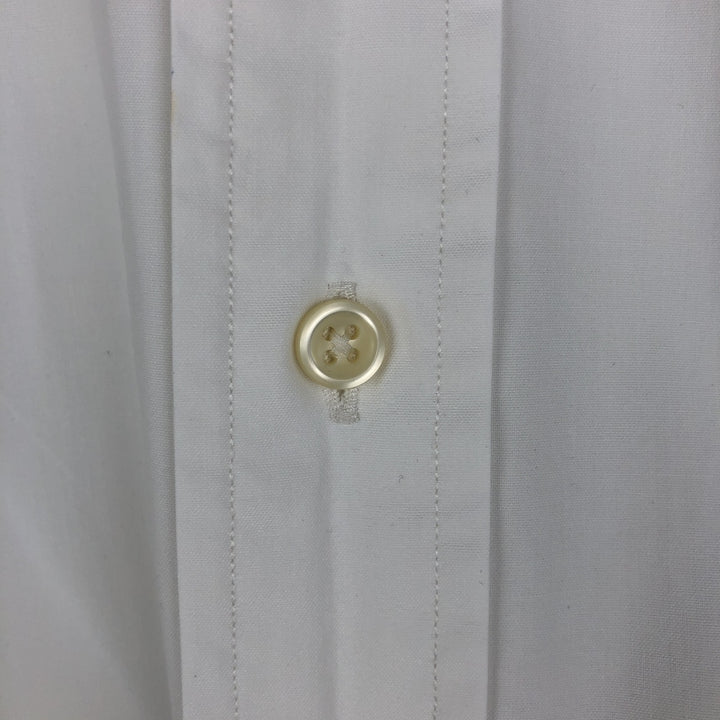 Ralph Lauren BLAKE short sleeve button down shirt, men's XL size cotton white type Vintage Second Hand