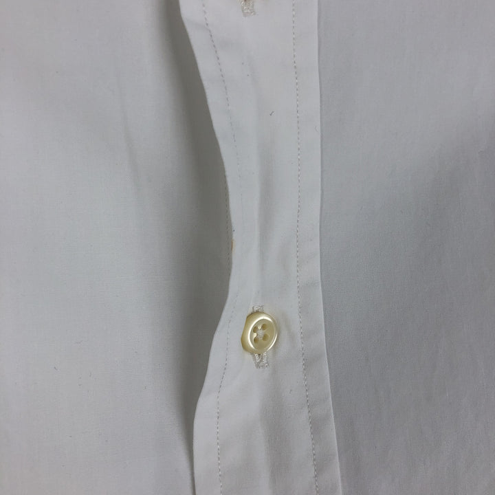 Ralph Lauren BLAKE short sleeve button down shirt, men's XL size cotton white type Vintage Second Hand