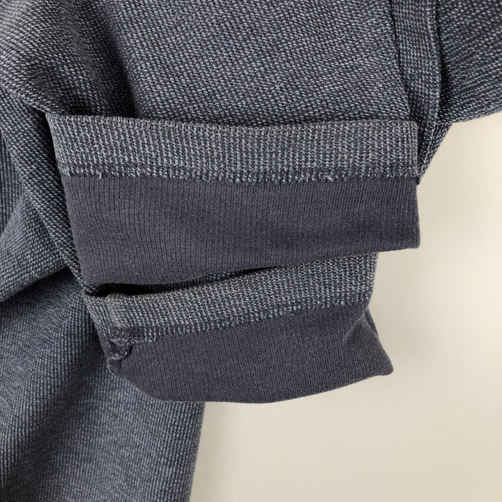 Eddie Bauer V-neck Thermal Long-Sleeve T-Shirt, Men's Size XL cotton blue type Vintage Second Hand