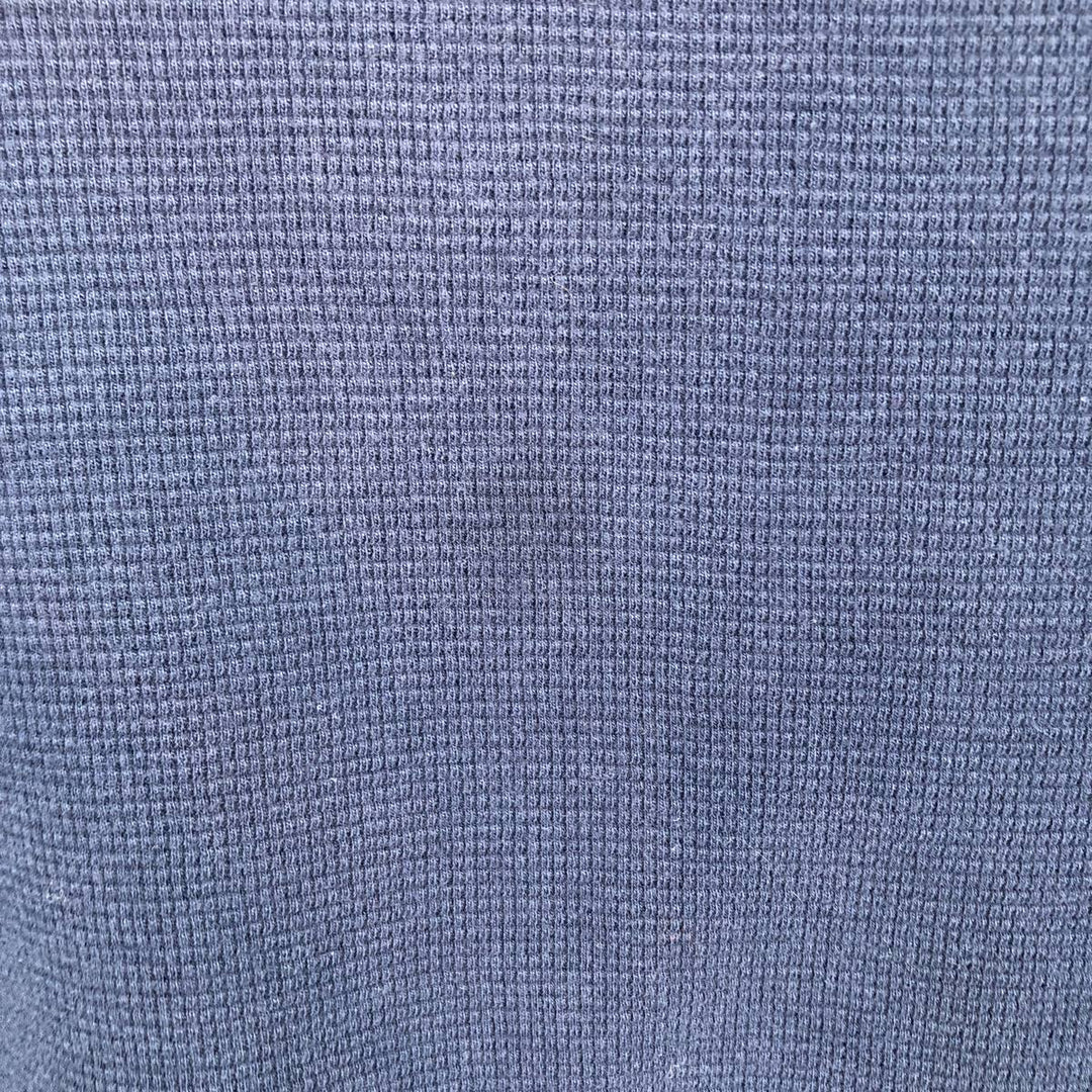 Ralph Lauren POLO RALPH LAUREN Thermal Long T-shirt Waffle Men's XL cotton navy blue type Vintage Second Hand