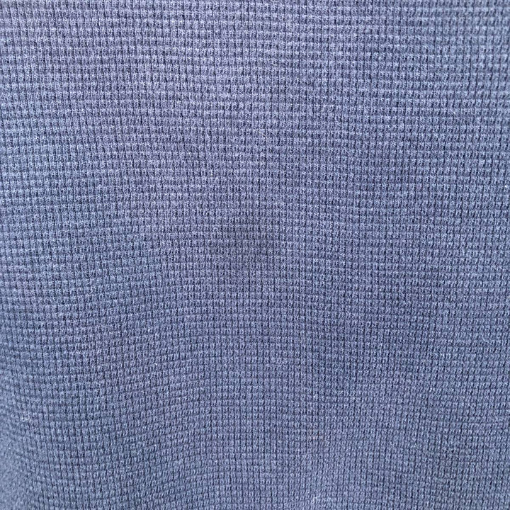 Ralph Lauren POLO RALPH LAUREN Thermal Long T-shirt Waffle Men's XL cotton navy blue type Vintage Second Hand