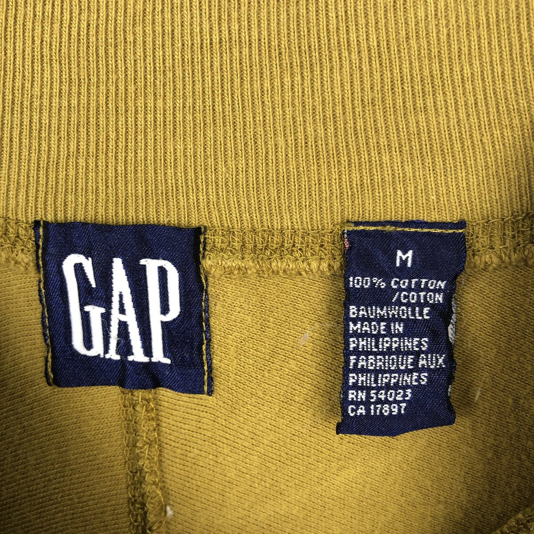 90'S GAP Old Gap High Neck Long T-Shirt, Men's Size M (Equivalent), Vintage cotton yellow type Vintage Second Hand