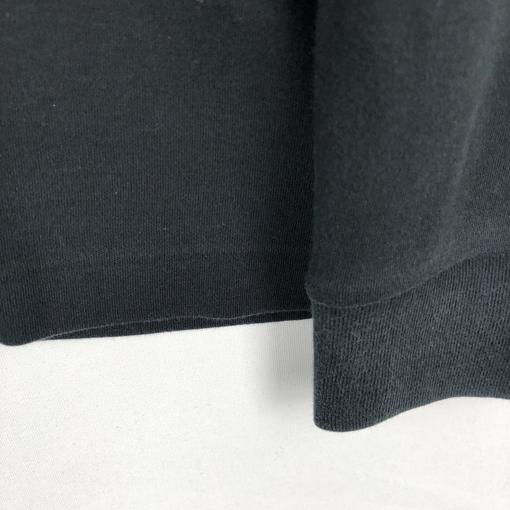 Ralph Lauren POLO by Ralph Lauren turtleneck long-sleeved T-shirt, men's size L cotton black type Vintage Second Hand
