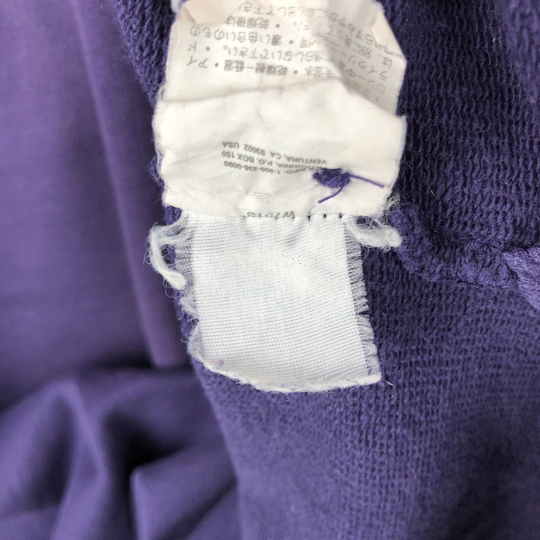 Patagonia Long-Sleeve Polo Shirt, Men's Size XL (approx.) cotton purple type Vintage Second Hand