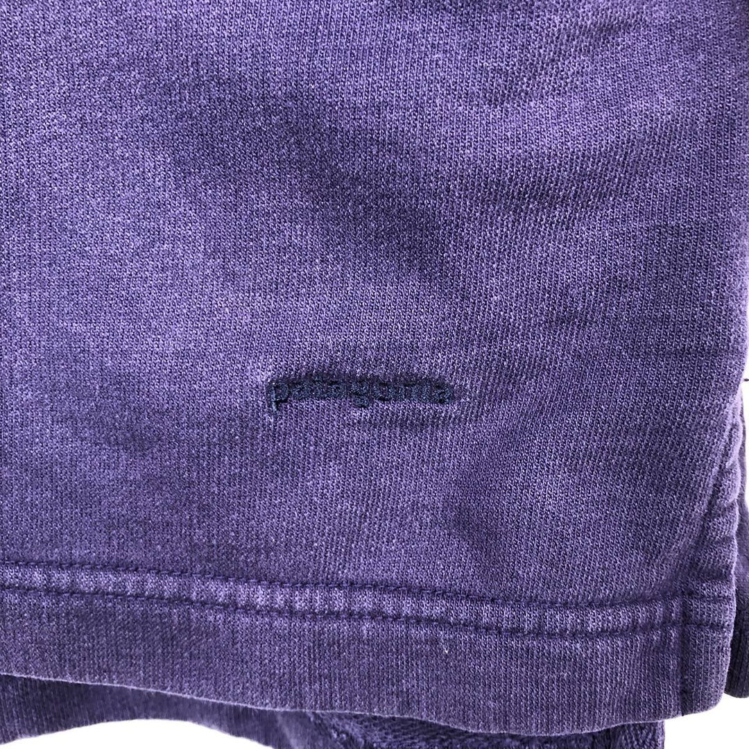 Patagonia Long-Sleeve Polo Shirt, Men's Size XL (approx.) cotton purple type Vintage Second Hand