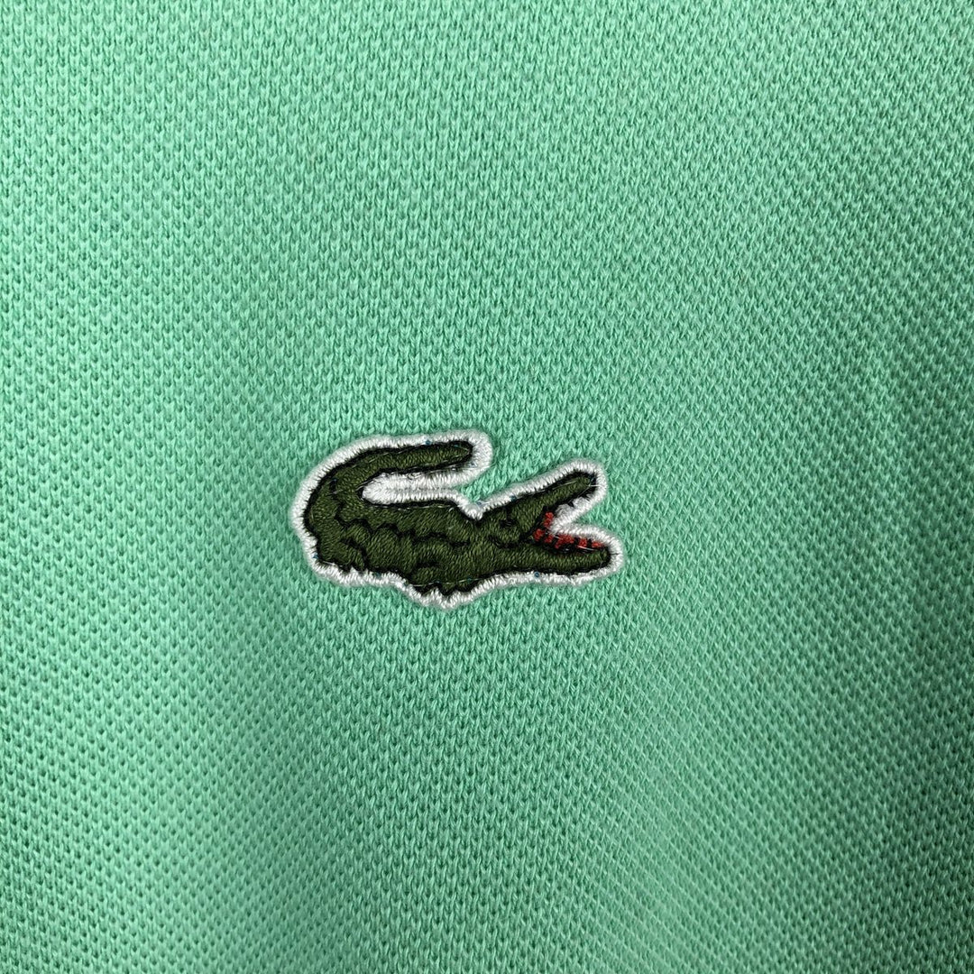 Lacoste LACOSTE Long Sleeve Polo Shirt Size 6 Men's XL cotton Mint green Vintage Second Hand