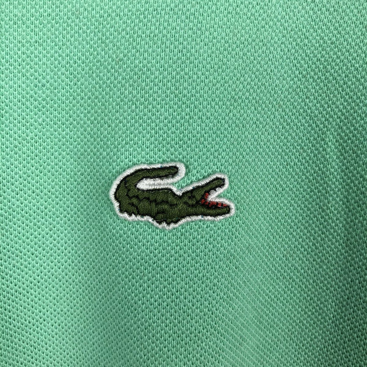 Lacoste LACOSTE Long Sleeve Polo Shirt Size 6 Men's XL cotton Mint green Vintage Second Hand