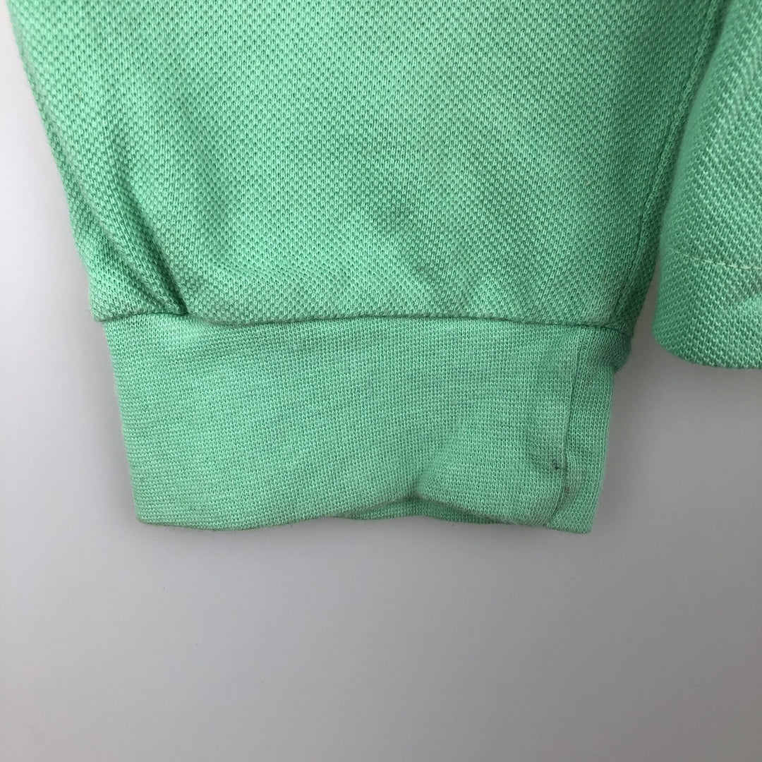 Lacoste LACOSTE Long Sleeve Polo Shirt Size 6 Men's XL cotton Mint green Vintage Second Hand