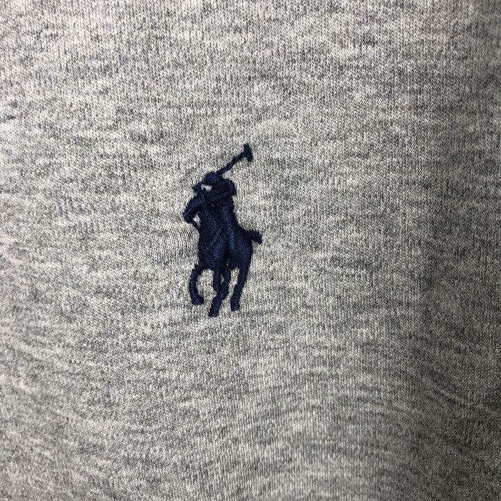 Ralph Lauren POLO RALPH LAUREN CUSTOM SLIM FIT long-sleeved polo shirt, men's size M unclear gray type Vintage Second Hand
