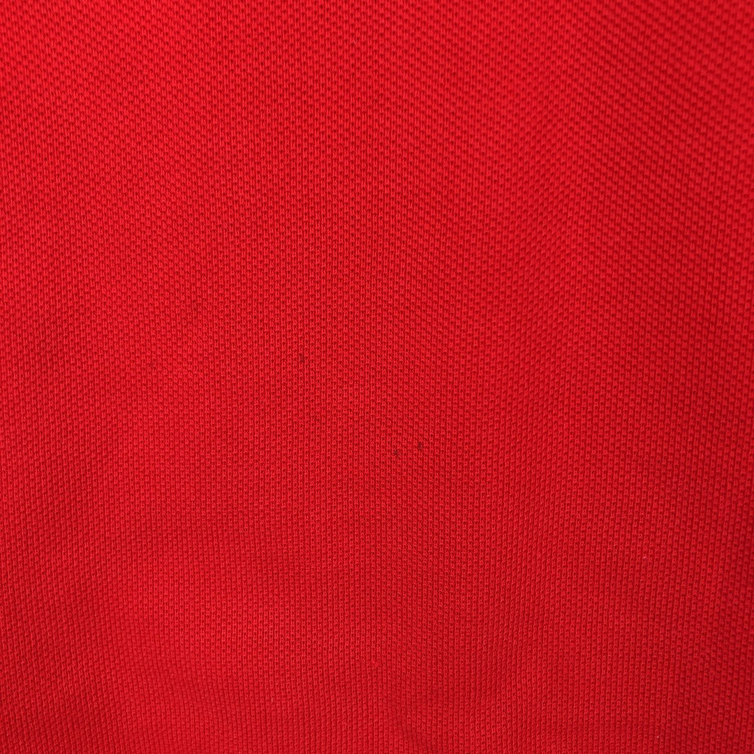 80'S Lacoste LACOSTE CHEMISE French Lacoste long sleeve polo shirt made in France size 5 men's L equivalent vintage cotton red type Vintage Second Hand