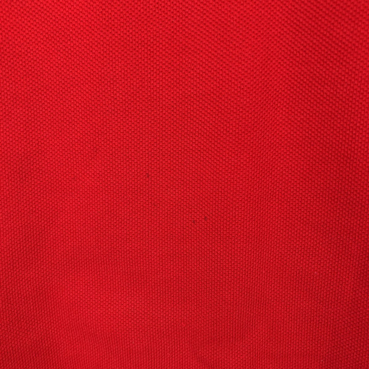 80'S Lacoste LACOSTE CHEMISE French Lacoste long sleeve polo shirt made in France size 5 men's L equivalent vintage cotton red type Vintage Second Hand
