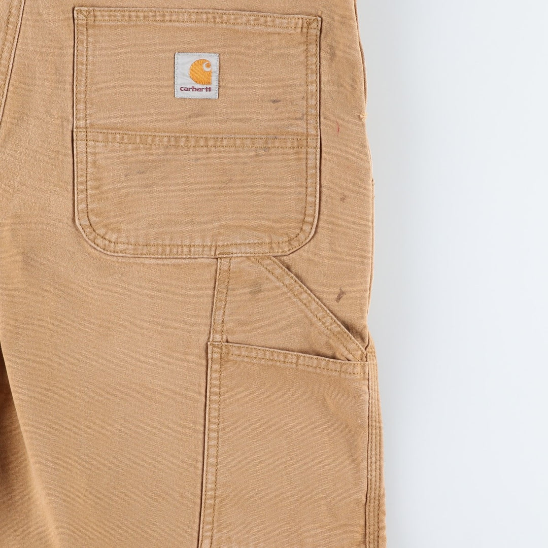 Carhartt Relaxed Fit Duck Painter Shorts, Men's, W34 equivalent cotton brown type Vintage Second Hand