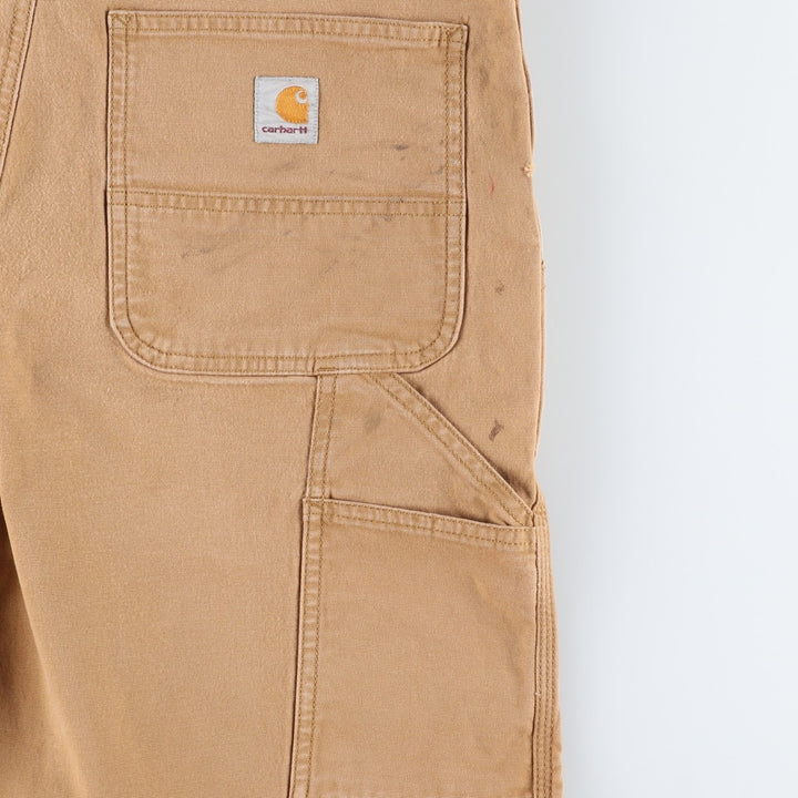 Carhartt Relaxed Fit Duck Painter Shorts, Men's, W34 equivalent cotton brown type Vintage Second Hand