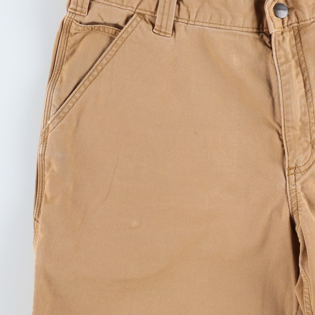 Carhartt Relaxed Fit Duck Work Shorts, Men's Size 36 cotton brown type Vintage Second Hand